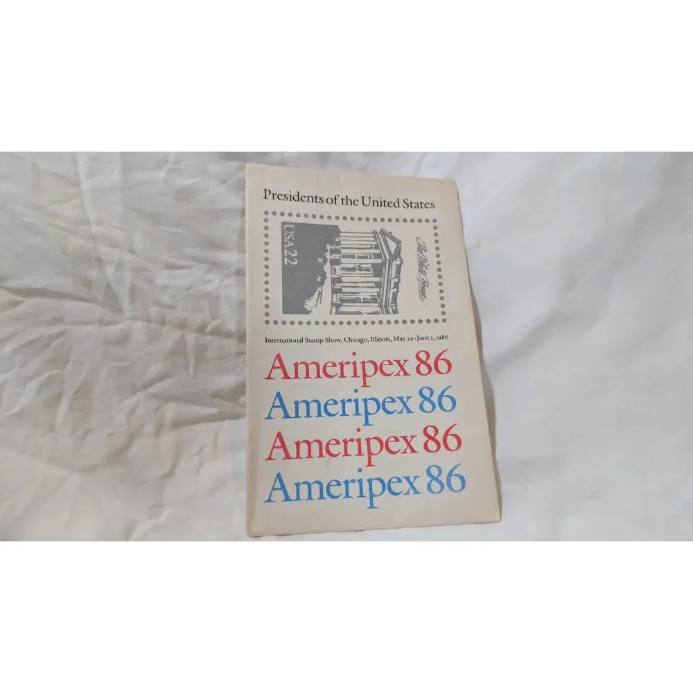 AMERIPEX '86 Presidents #2216-19 1986 22c